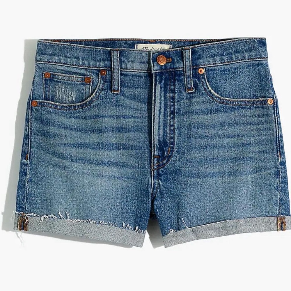 High rise Jean shorts